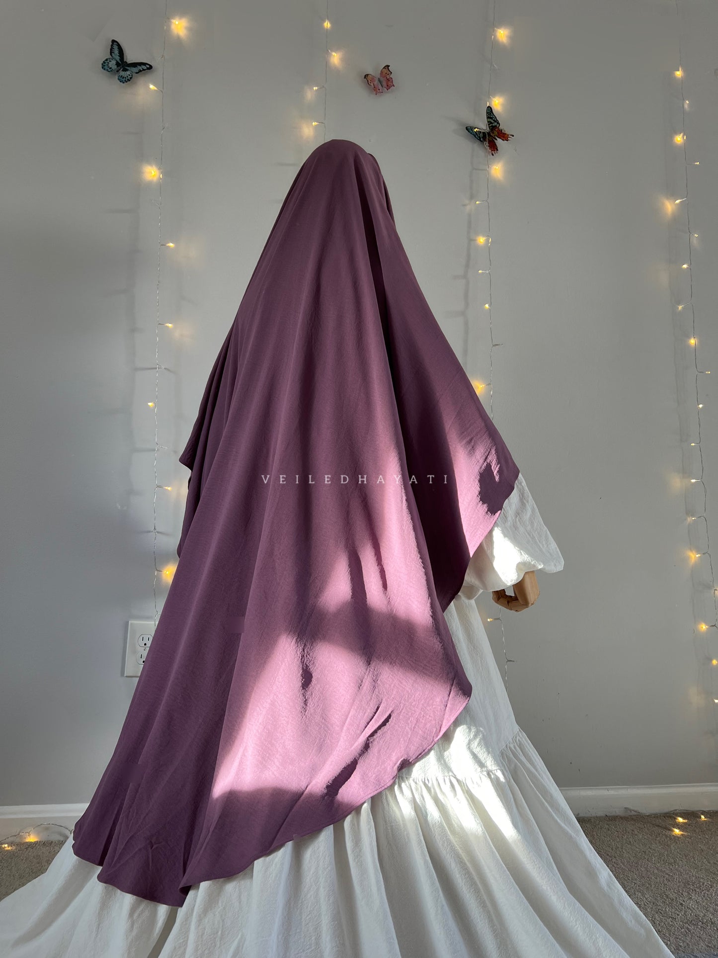 ♡ Sugar Plum | Butterfly Khimar ♡
