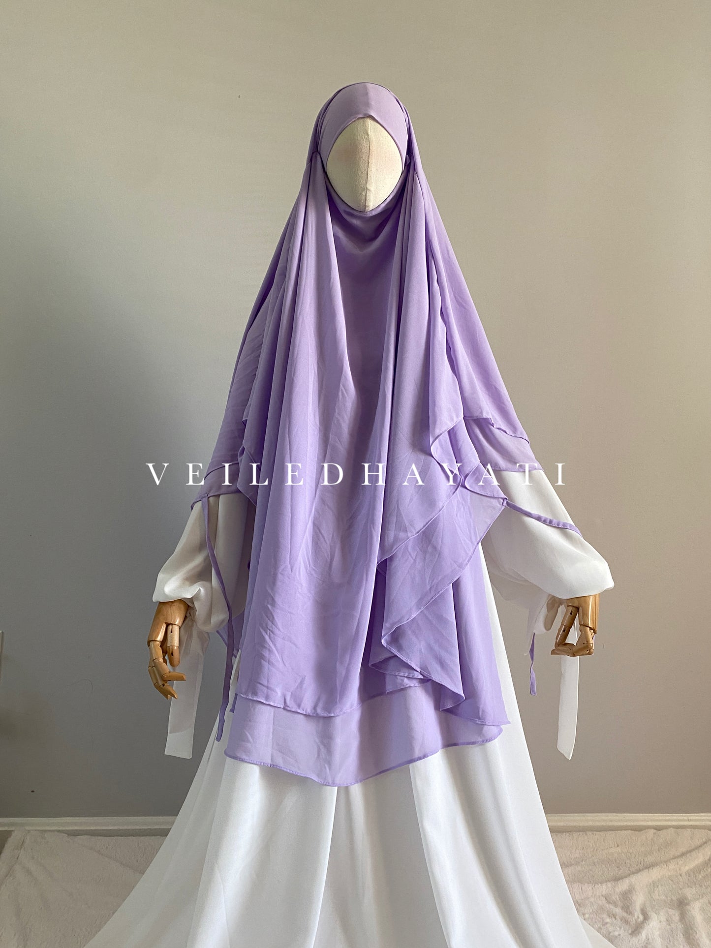 ♡ Lilac Dreams | Coquette Khimar ♡