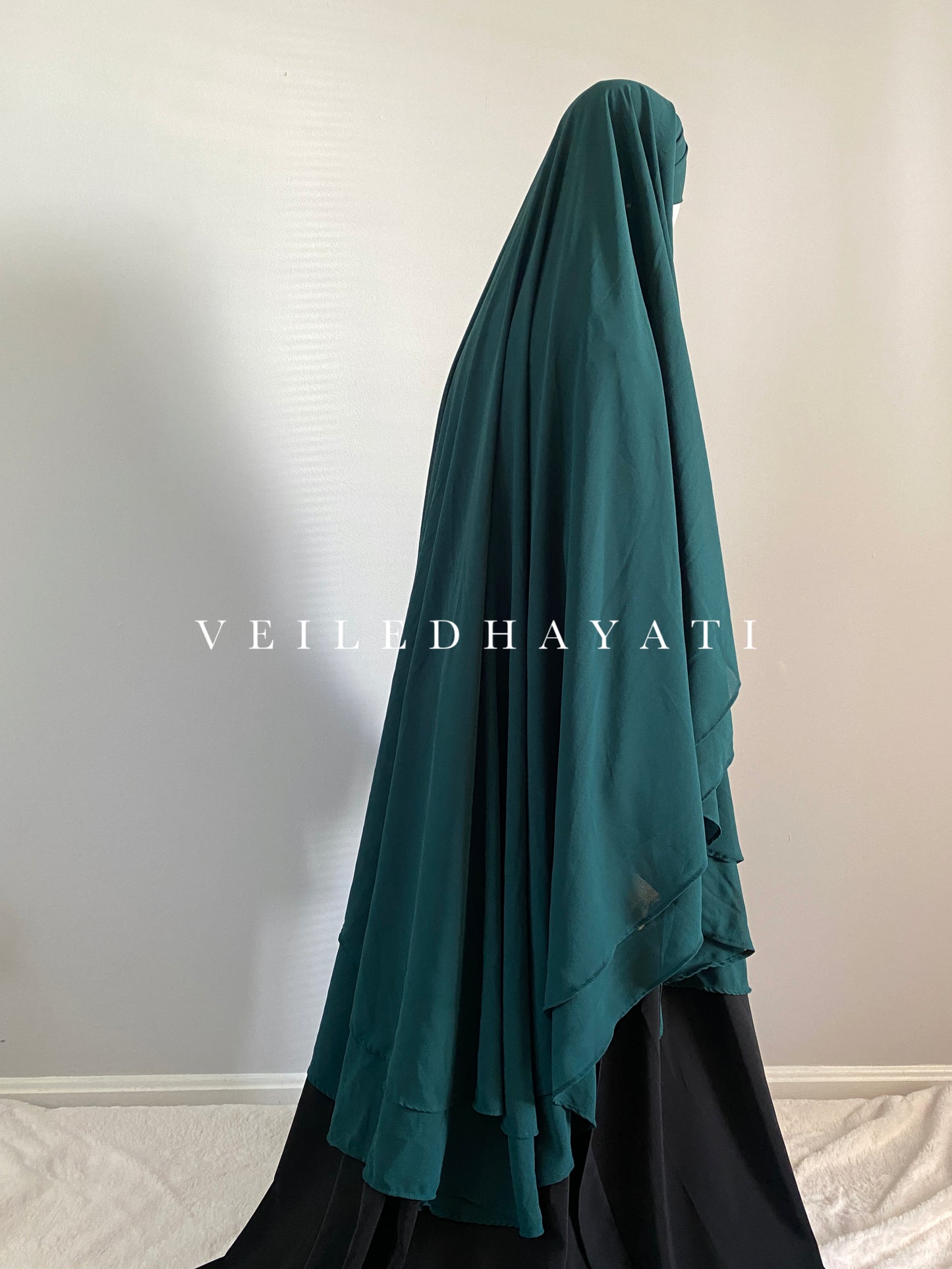 ♡ Emerald | Coquette Khimar ♡