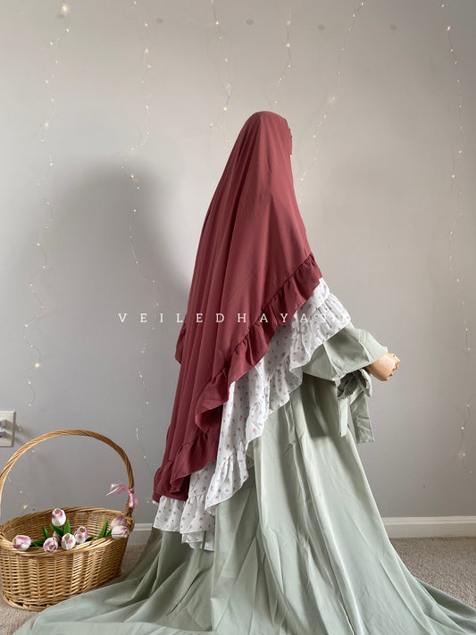 ♡ Peony Dreams | Gardens of Faith Khimar ♡