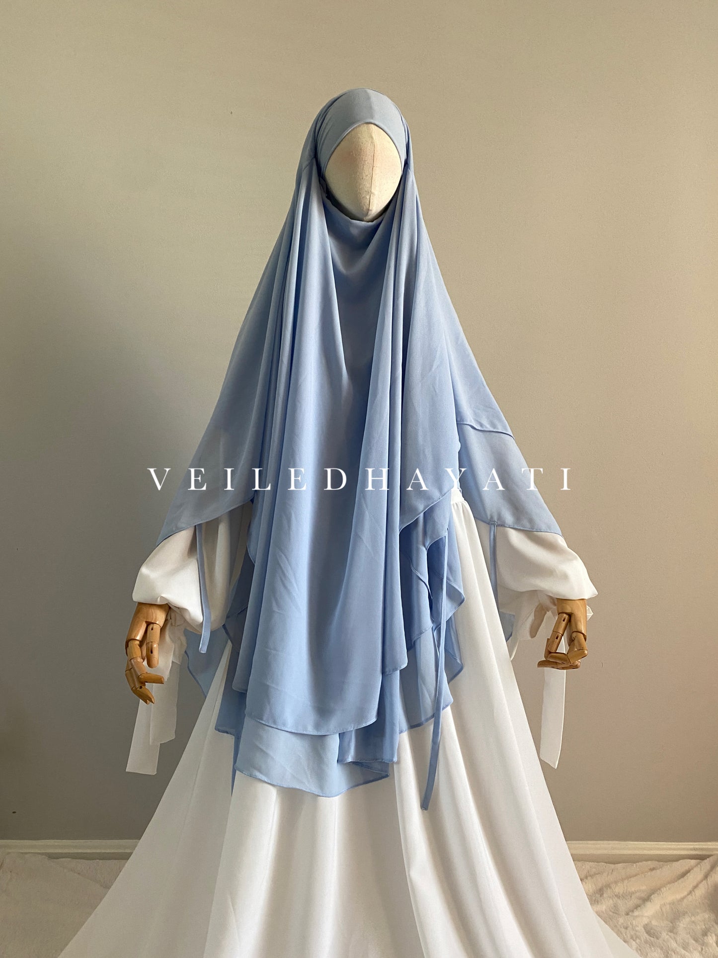 ♡ Glass Slipper | Coquette Khimar ♡