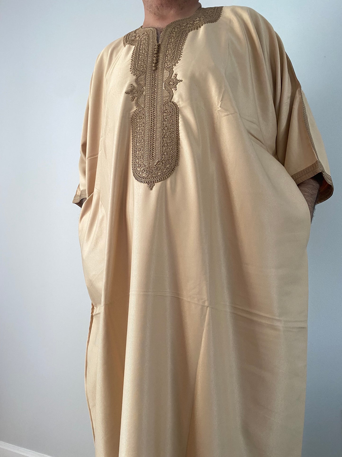 Brown x Gold | Luxury Gandoura