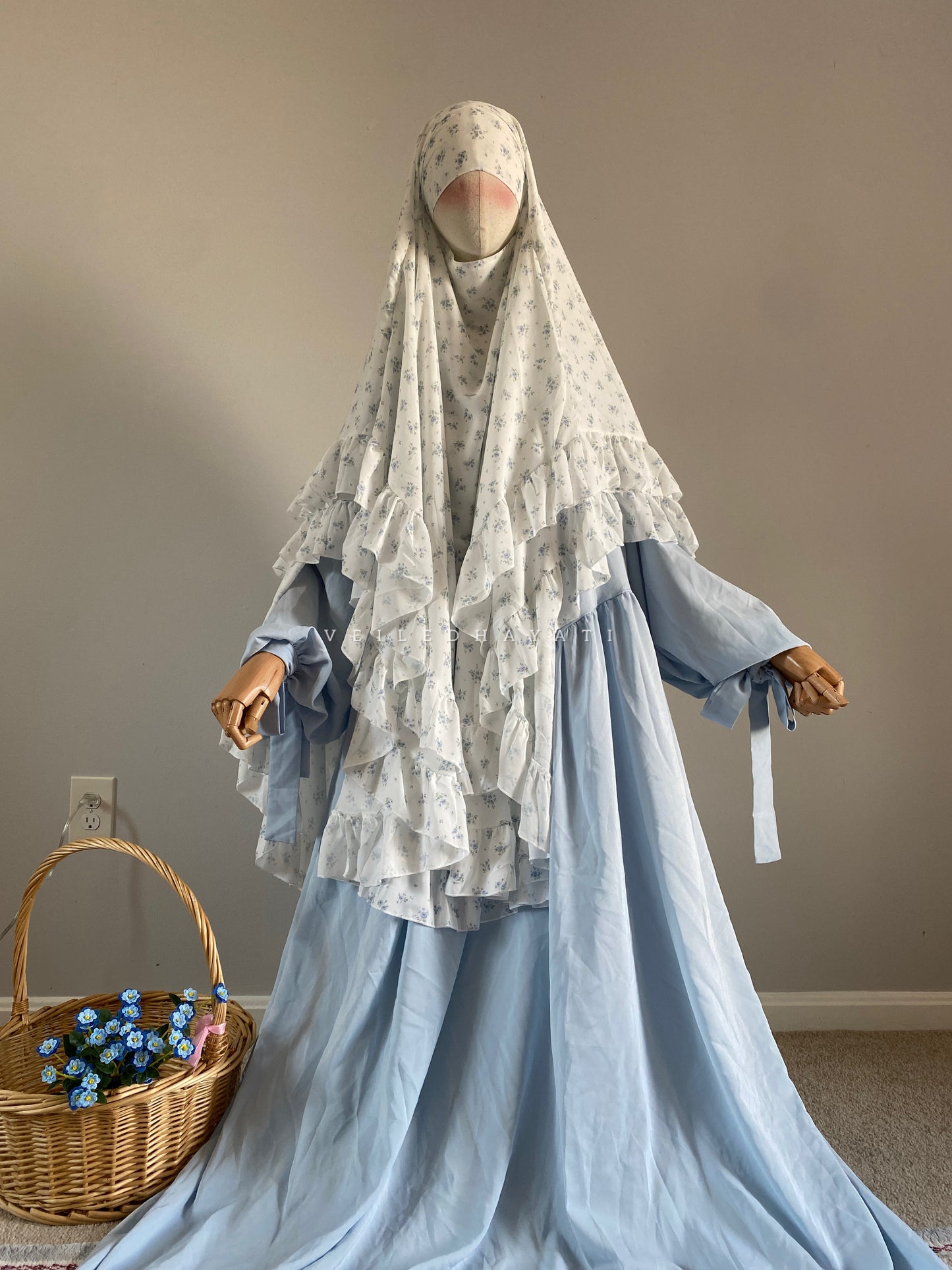 ♡ Bleu Princesse | Fairytale Khimar ♡