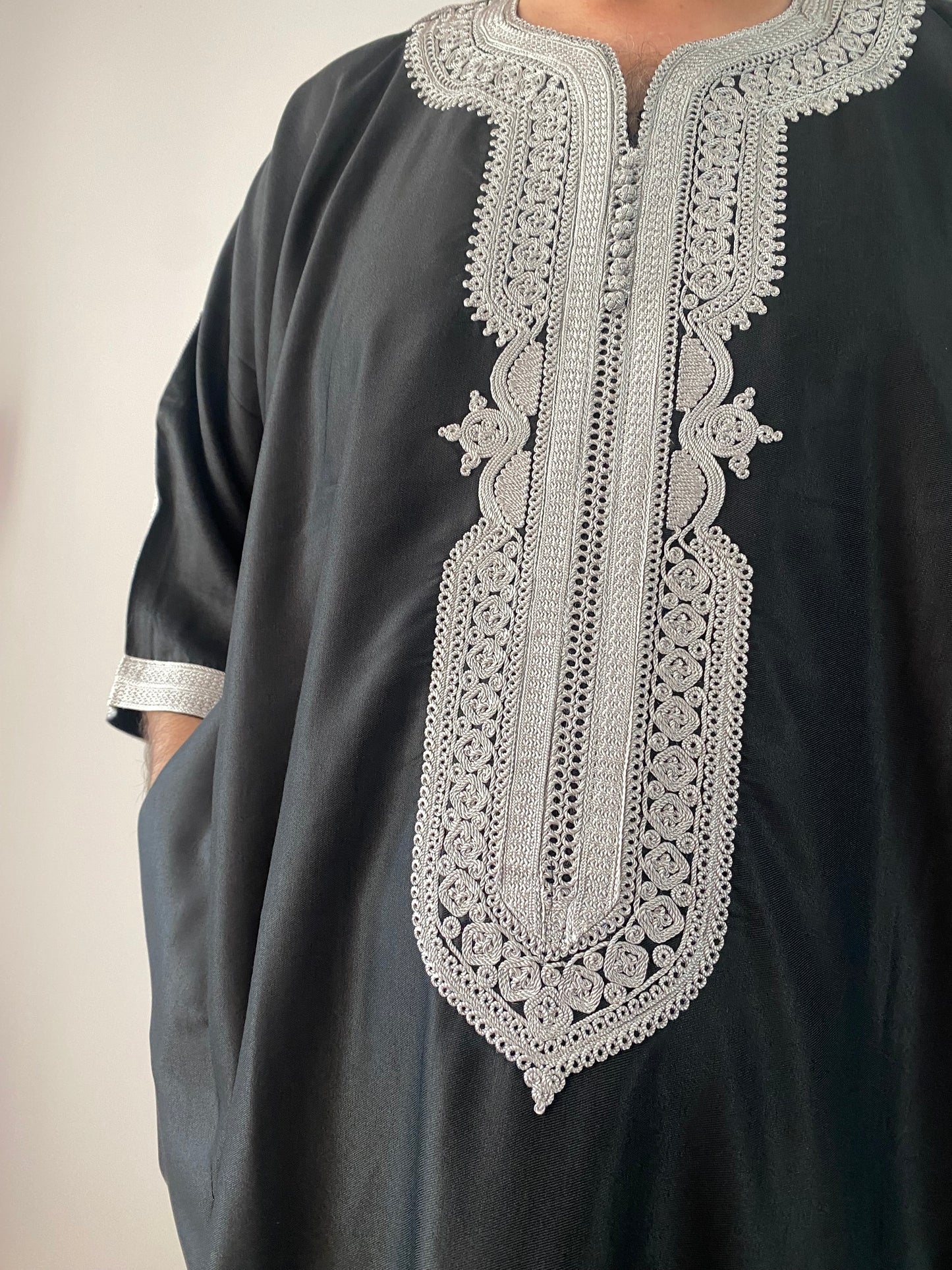 Grey x Black | Luxury Gandoura