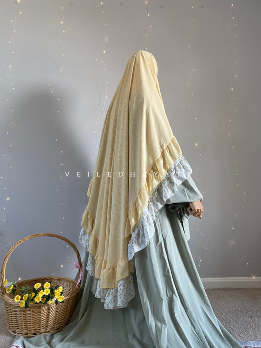 ♡ Daisy Fields | Gardens of Faith Khimar ♡