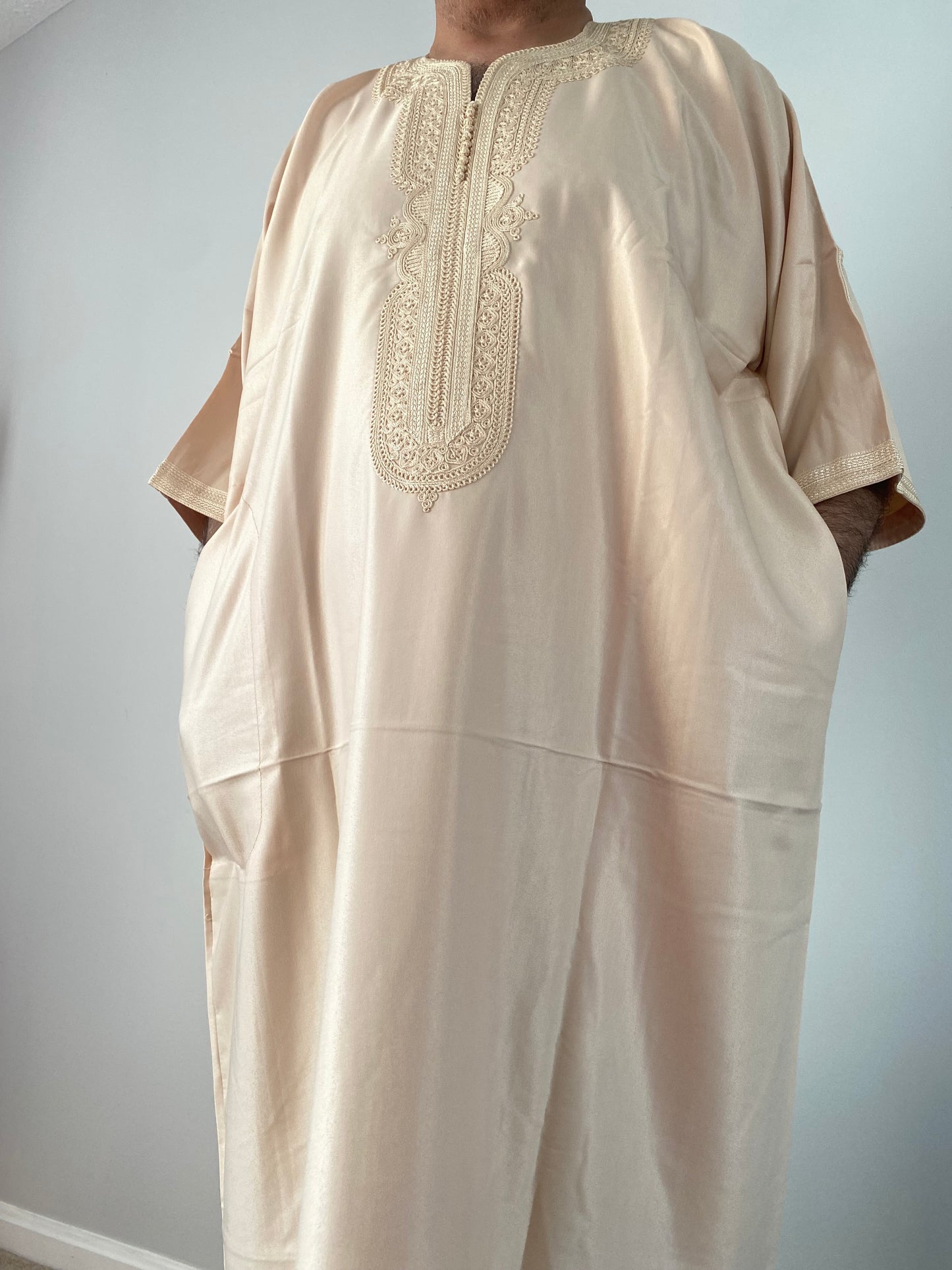Soft Beige | Luxury Gandoura