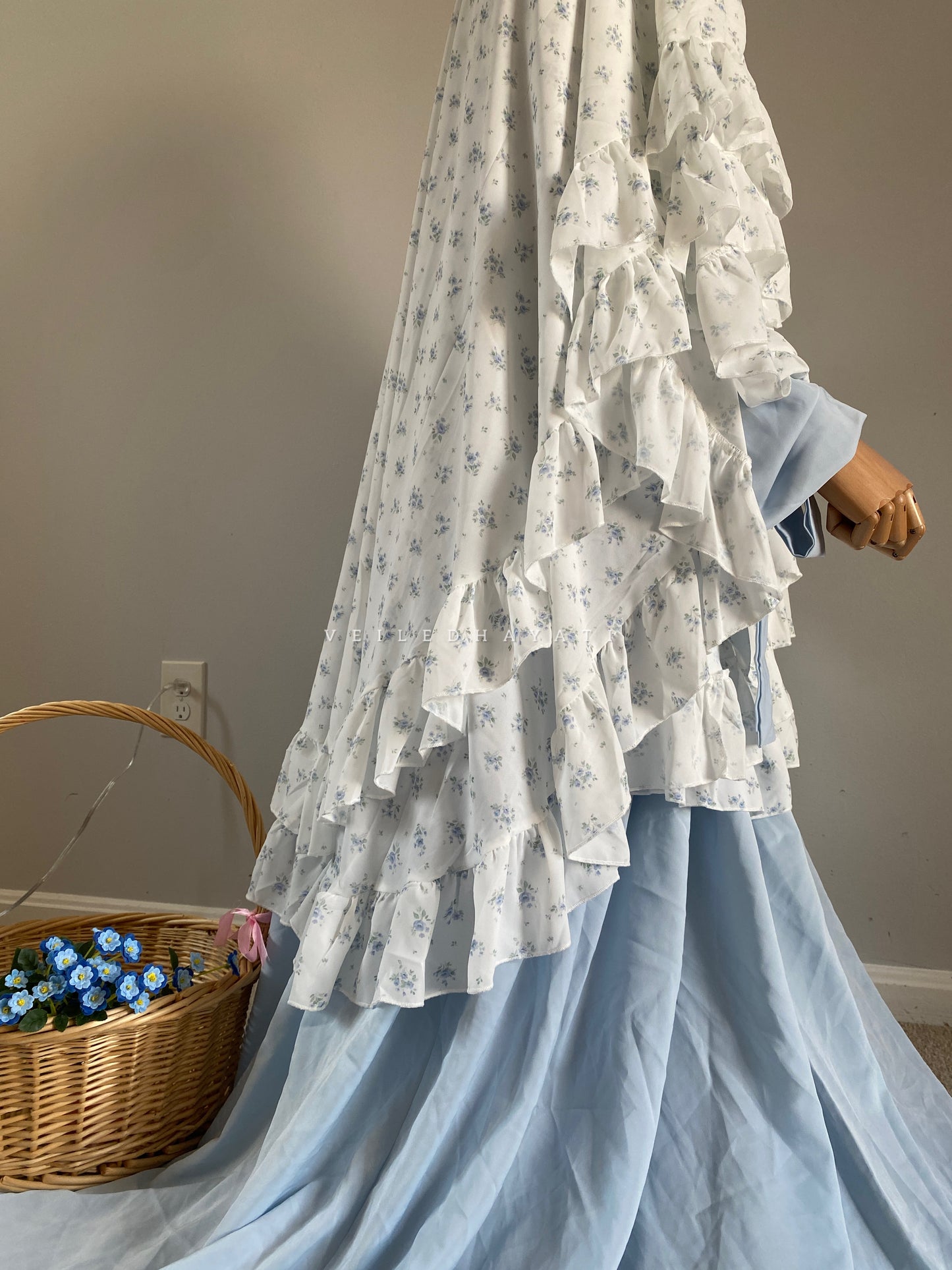 ♡ Bleu Princesse | Fairytale Khimar ♡