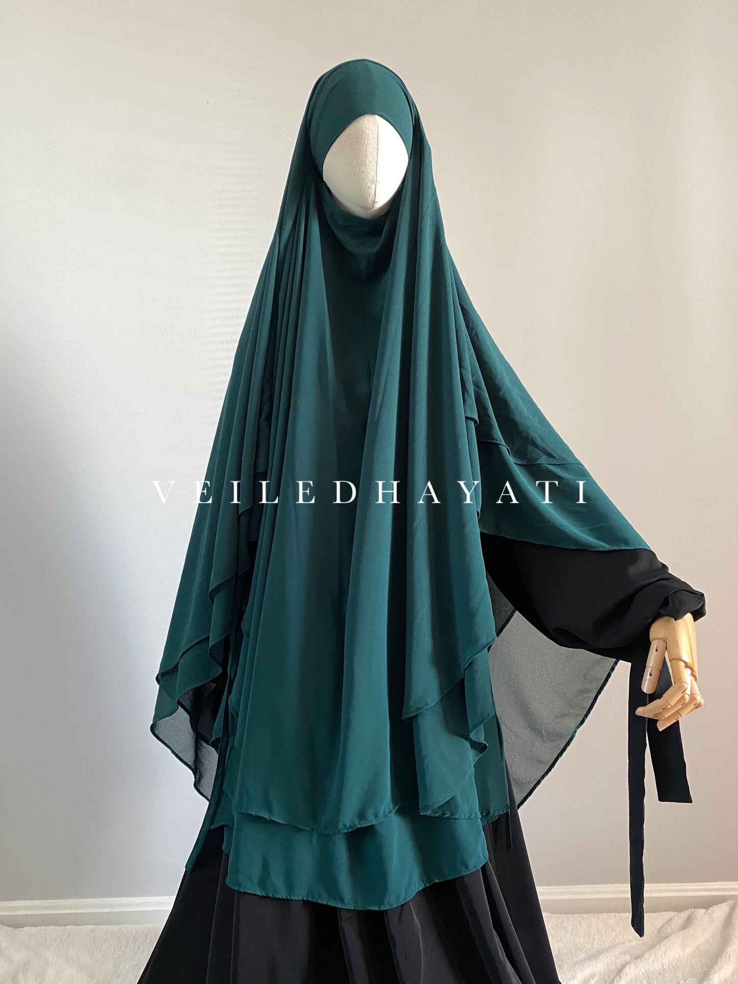♡ Emerald | Coquette Khimar ♡