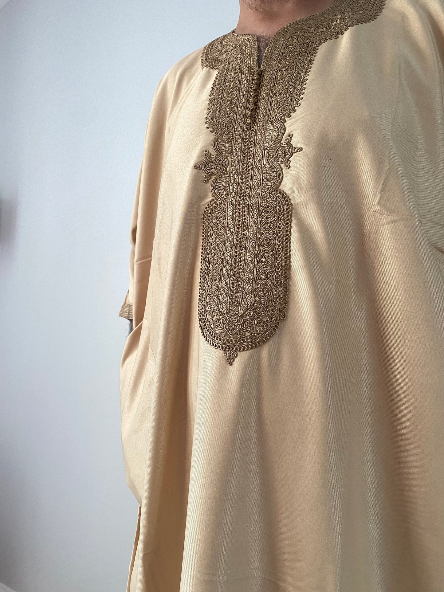 Brown x Gold | Luxury Gandoura