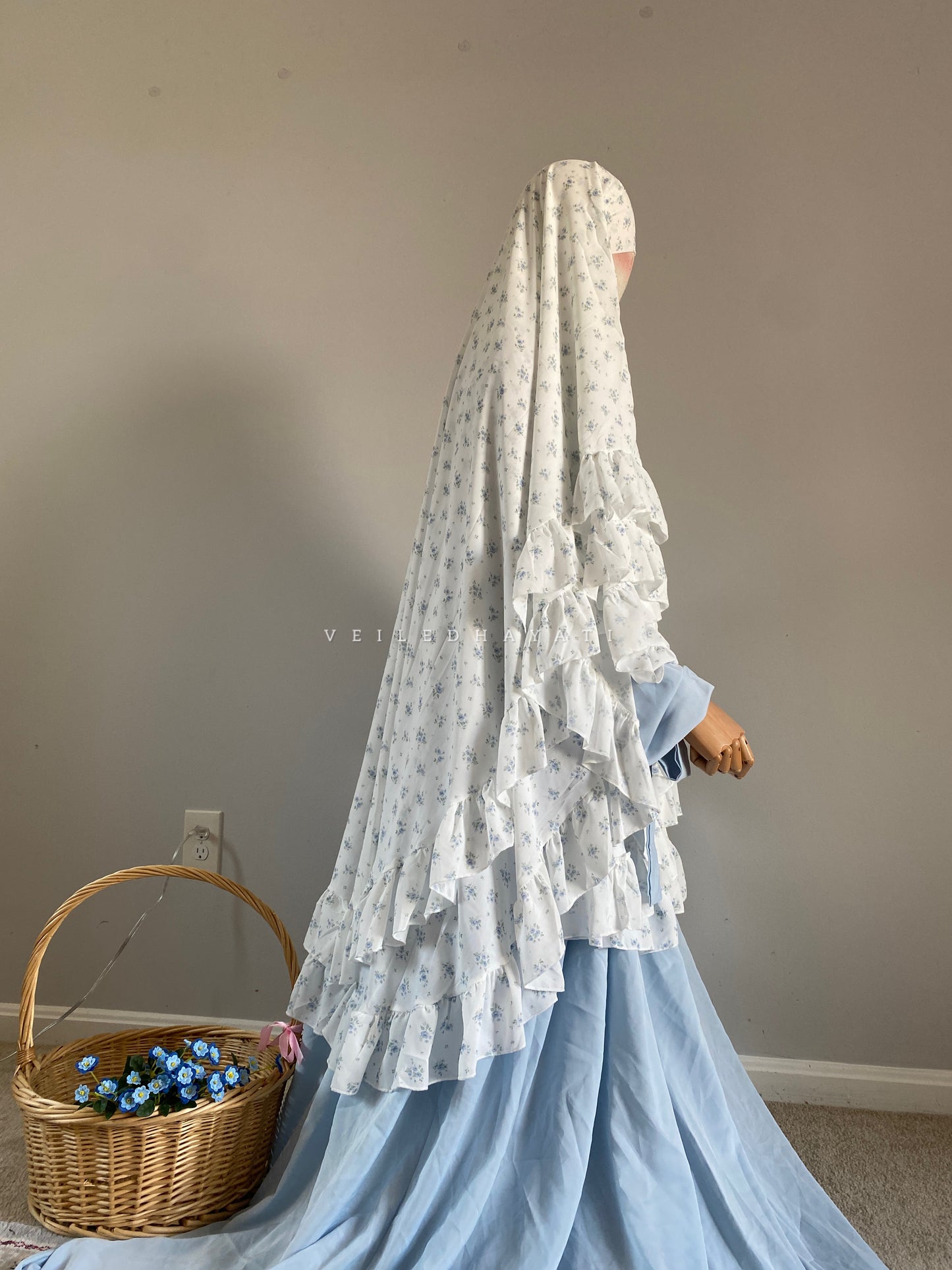 ♡ Bleu Princesse | Fairytale Khimar ♡