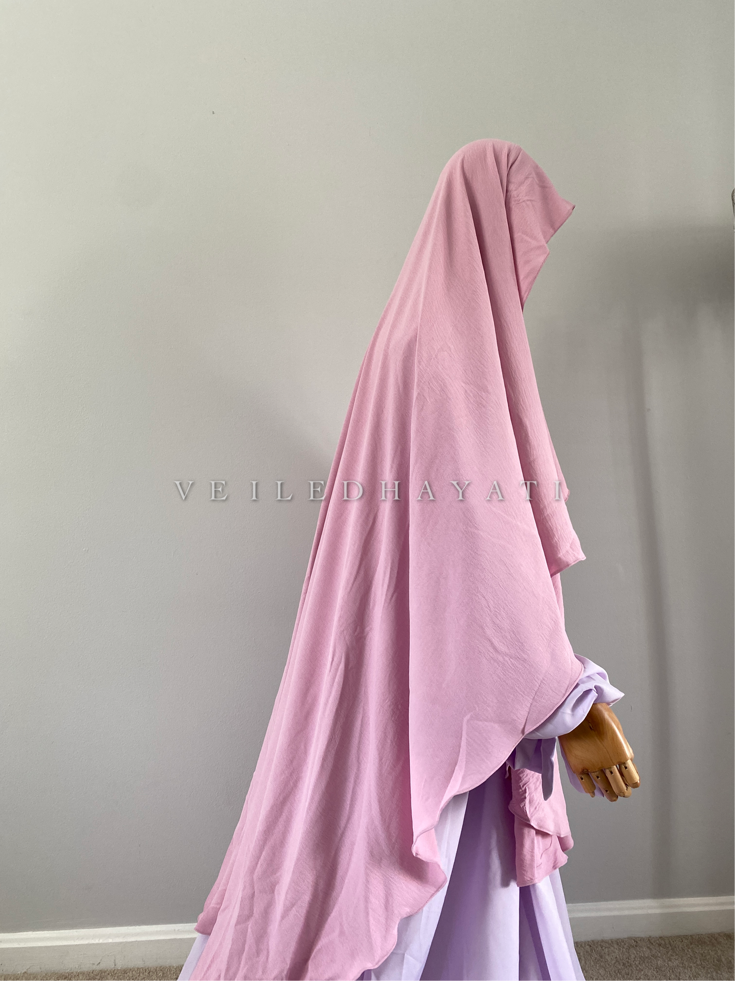 ♡ Strawberry Milk | Butterfly Khimar ♡