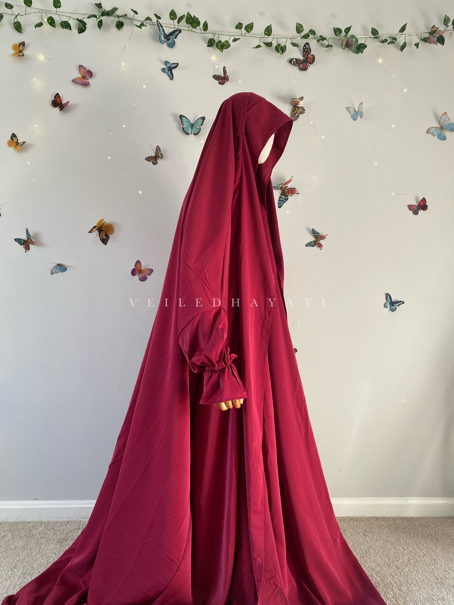 ♡ Rose Petal | Butterfly Chador ♡