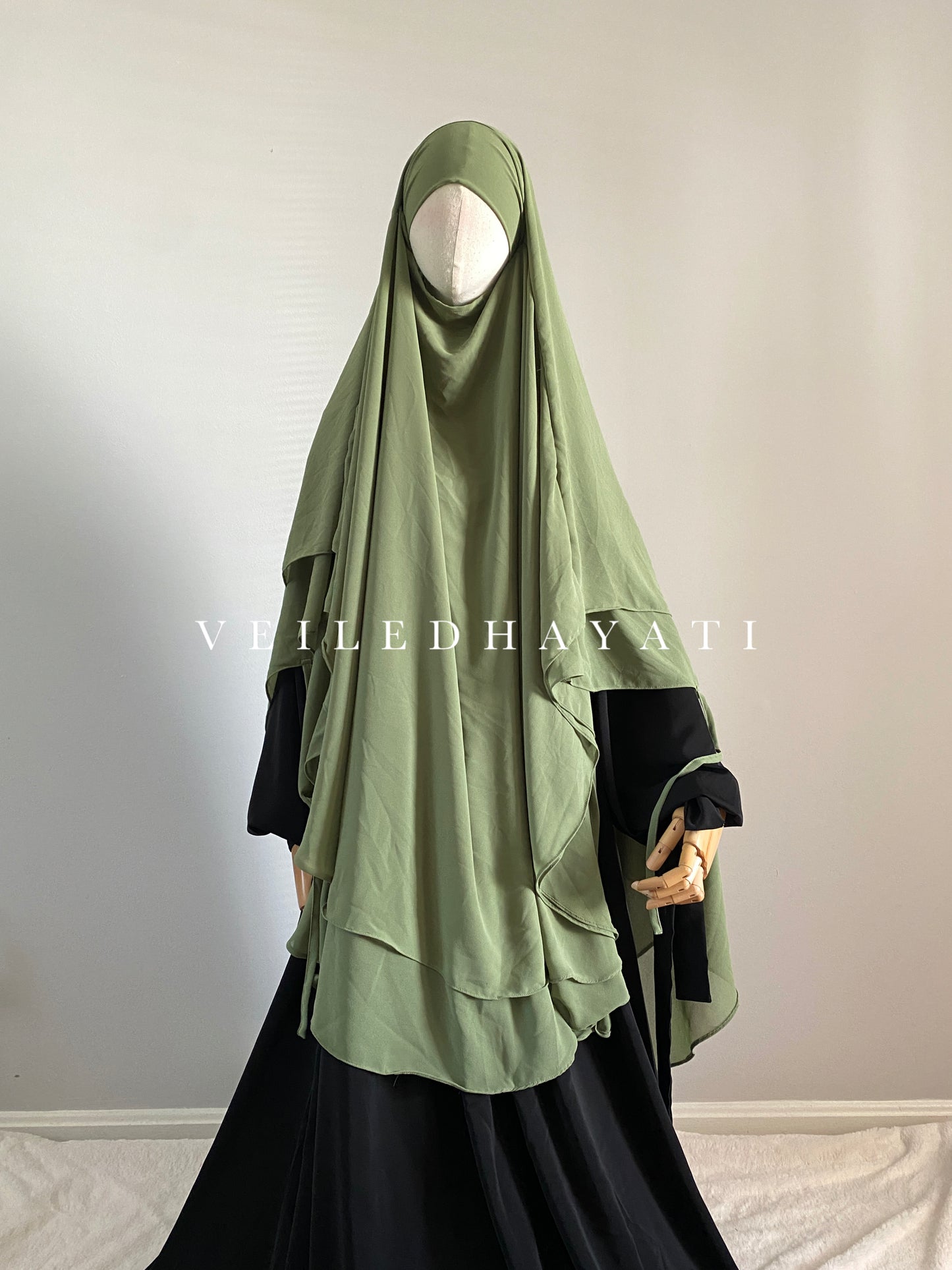 ♡ Sage | Coquette Khimar ♡