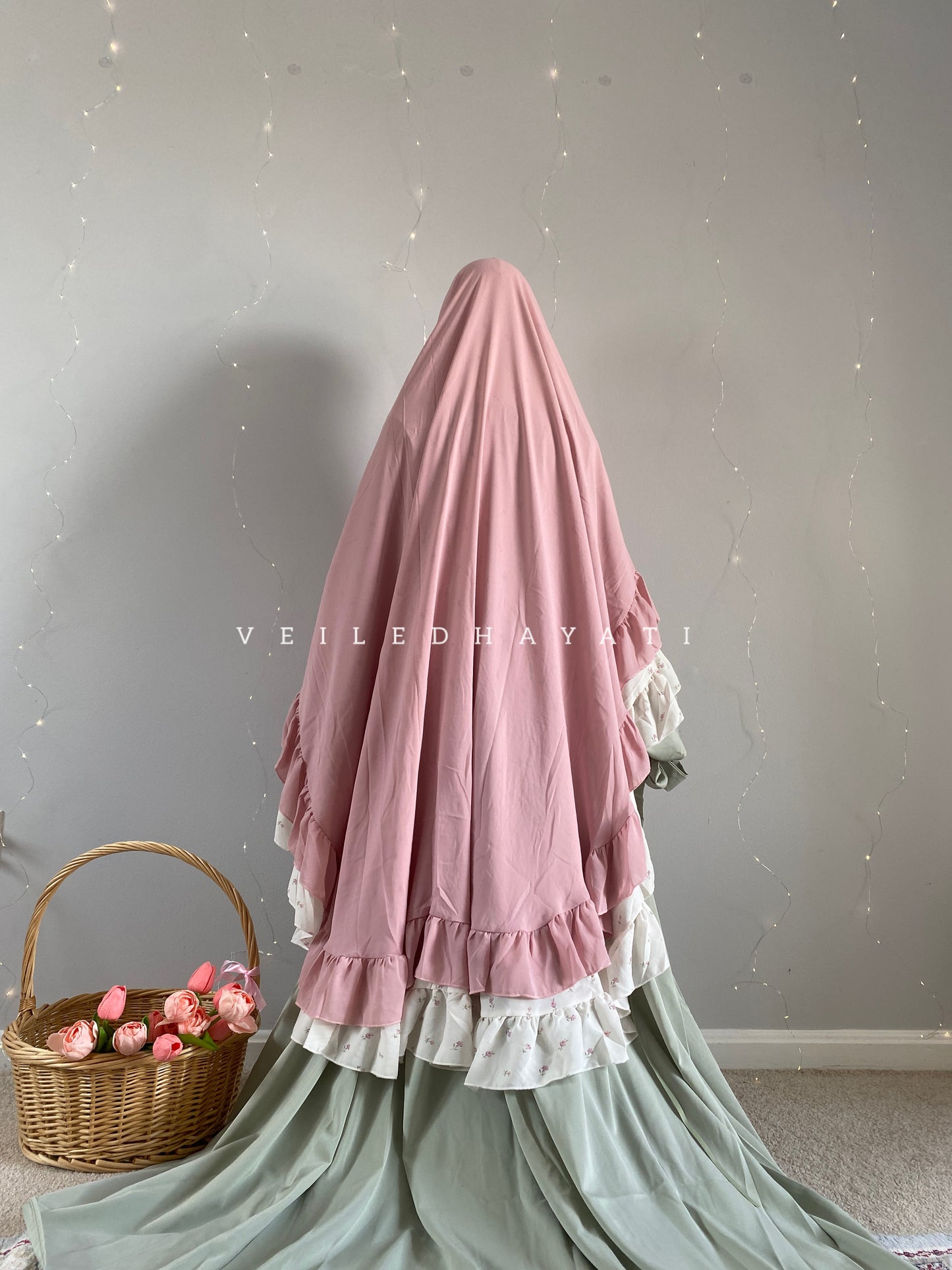 ♡ Tulip Bloom | Gardens of Faith Khimar ♡