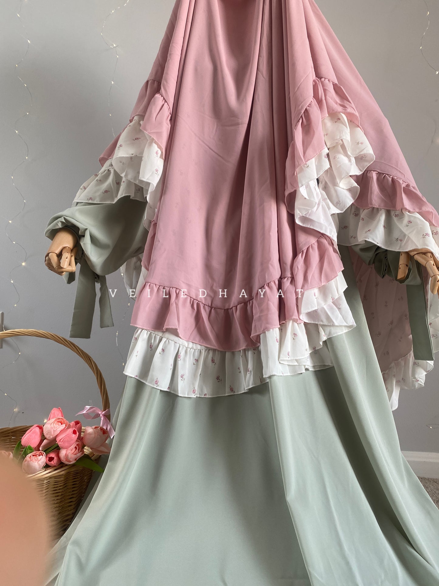 ♡ Tulip Bloom | Gardens of Faith Khimar ♡