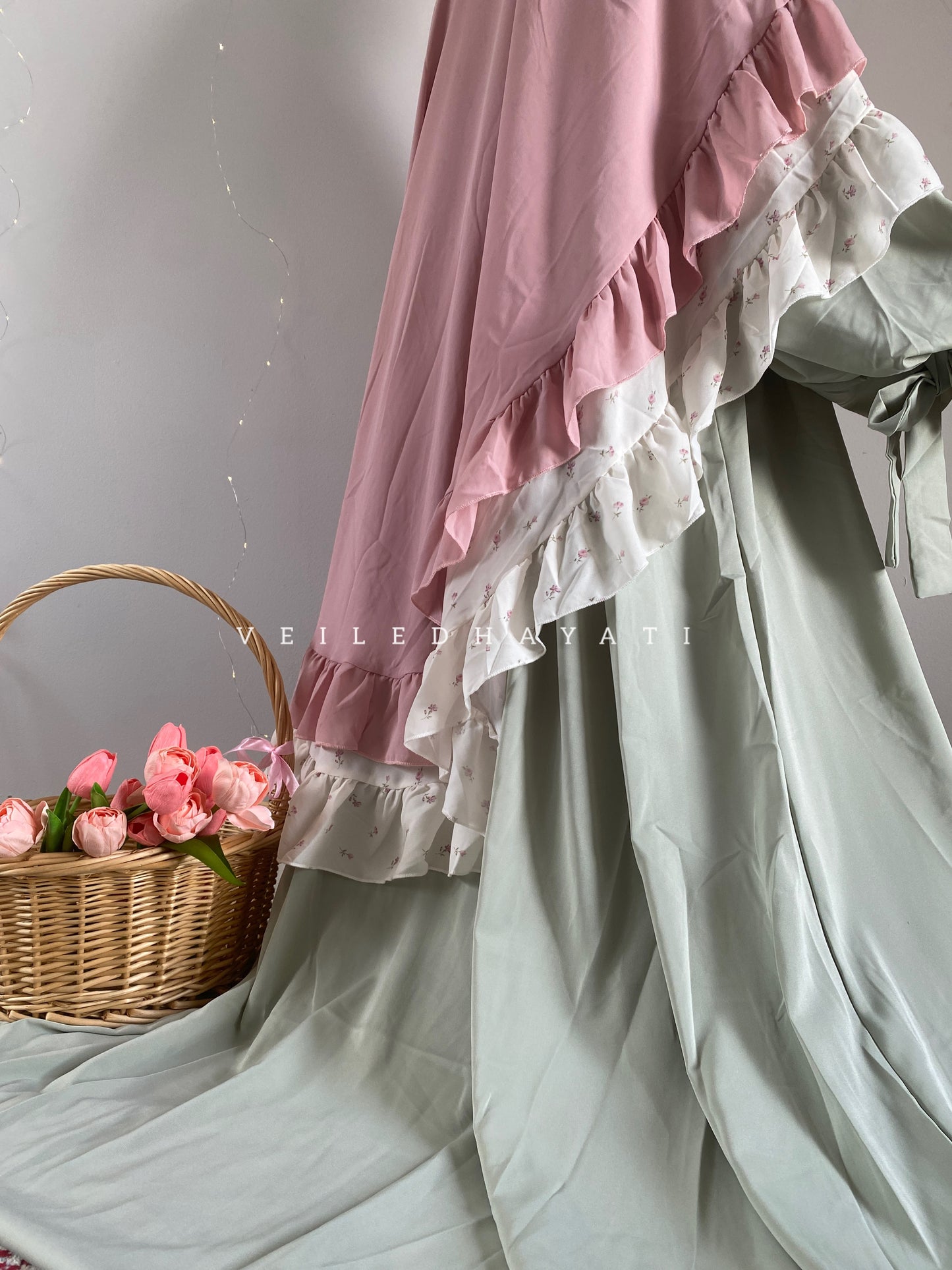 ♡ Tulip Bloom | Gardens of Faith Khimar ♡