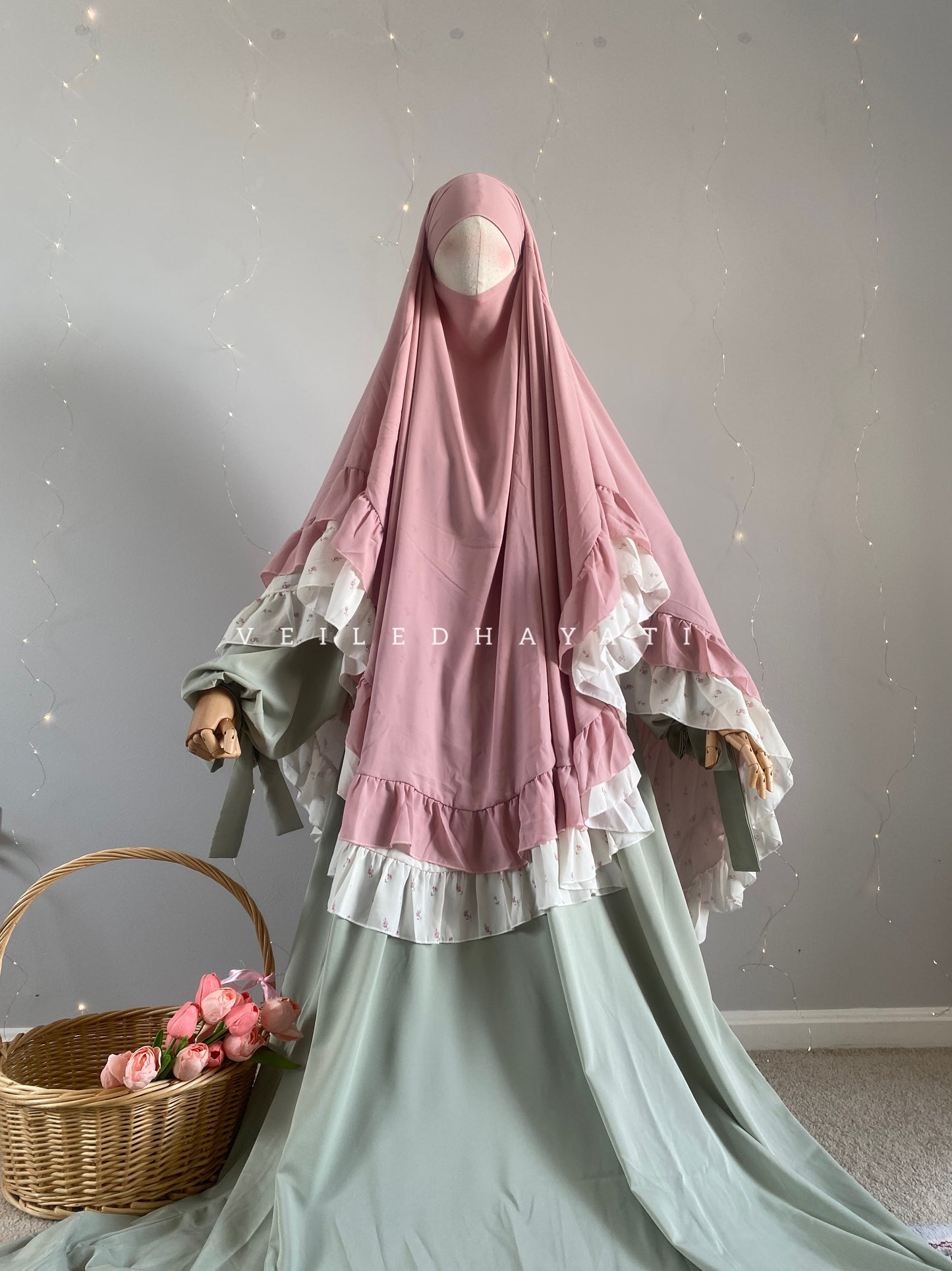 ♡ Tulip Bloom | Gardens of Faith Khimar ♡