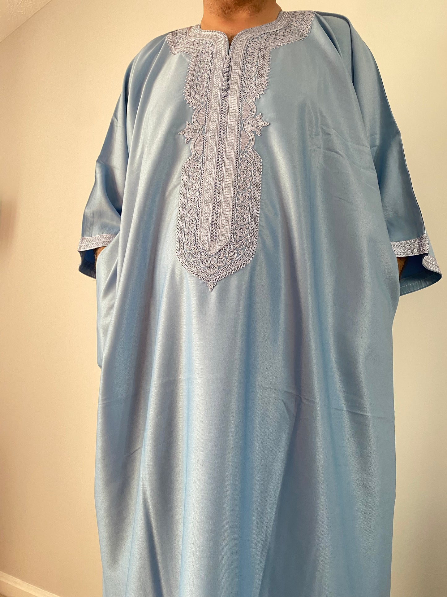 Baby Blue | Luxury Gandoura