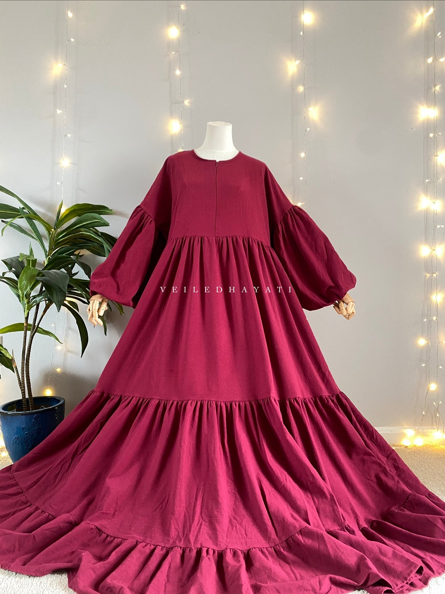 ♡ Raspberry Truffle | Cottage Abaya ♡