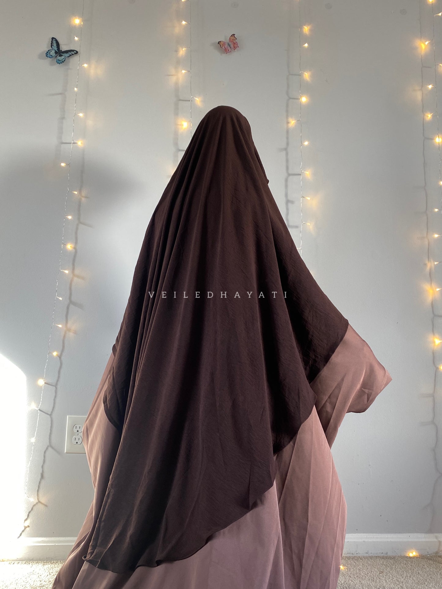 ♡ Tiramisu | Butterfly Khimar ♡