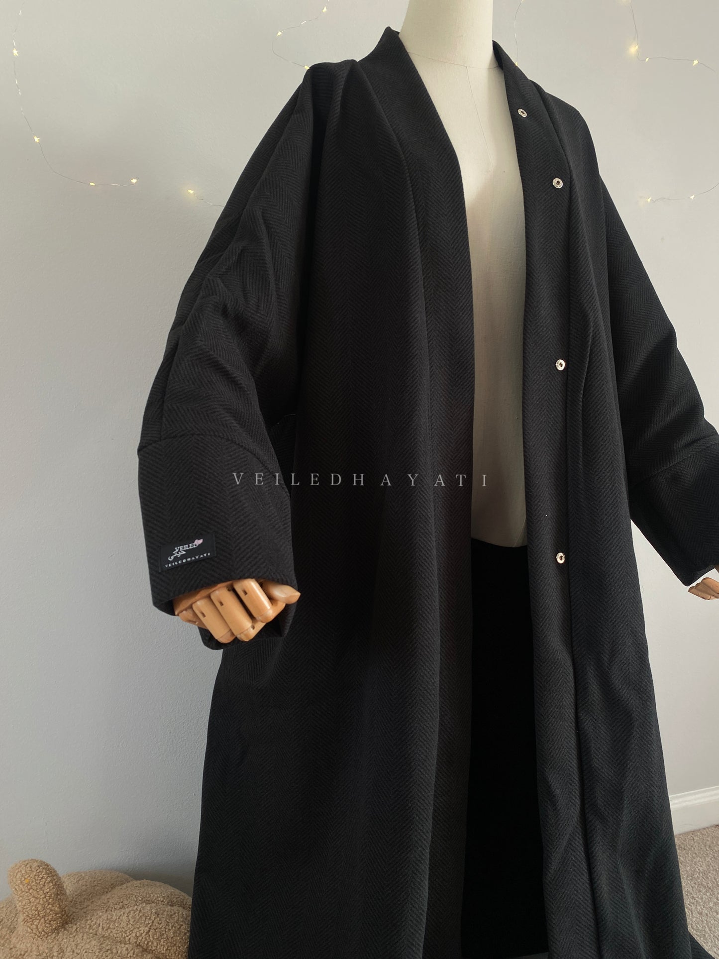 ♡ Panda | Essential Abaya Coat ♡