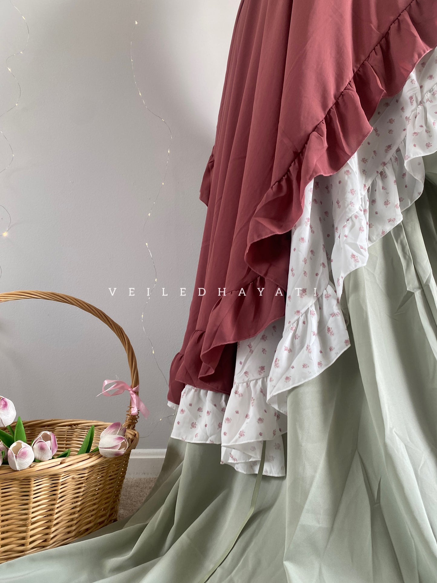 ♡ Peony Dreams | Gardens of Faith Khimar ♡