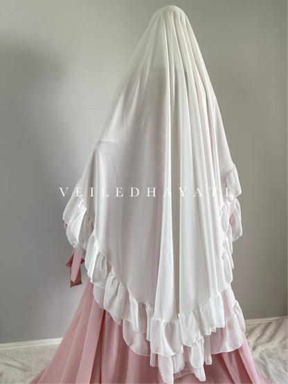 ♡ White Swan | Princessa Khimar ♡