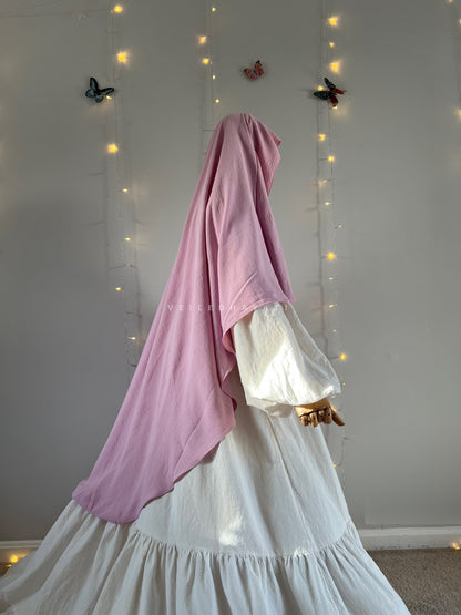 ♡ Lychee | Butterfly Khimar ♡