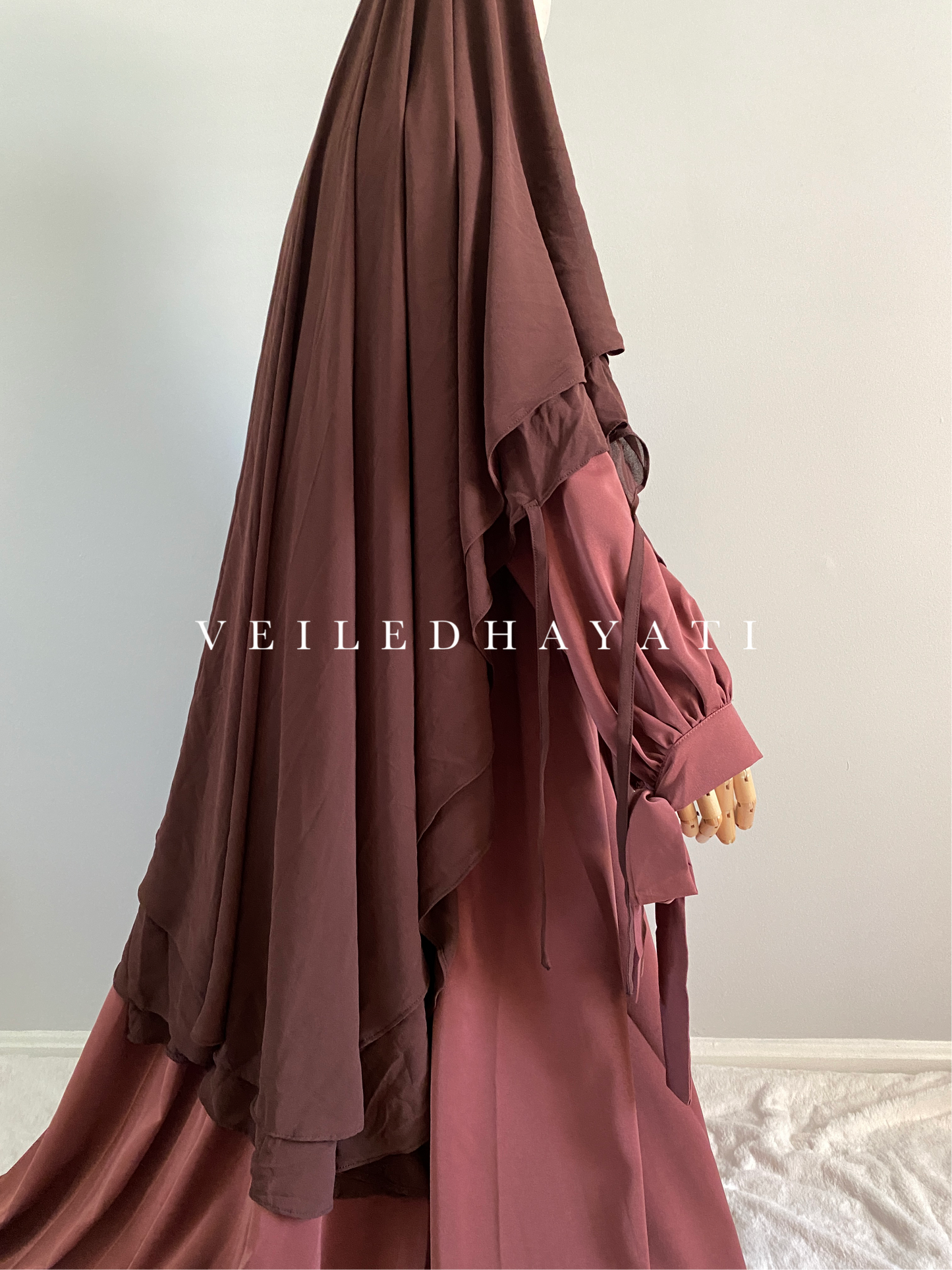 ♡ Chocolate Strawberry | Coquette Khimar ♡