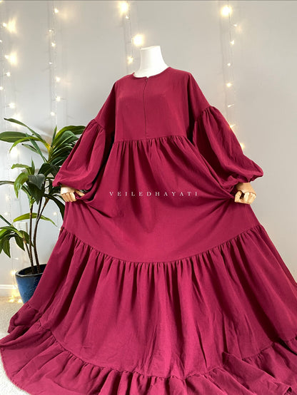 ♡ Raspberry Truffle | Cottage Abaya ♡