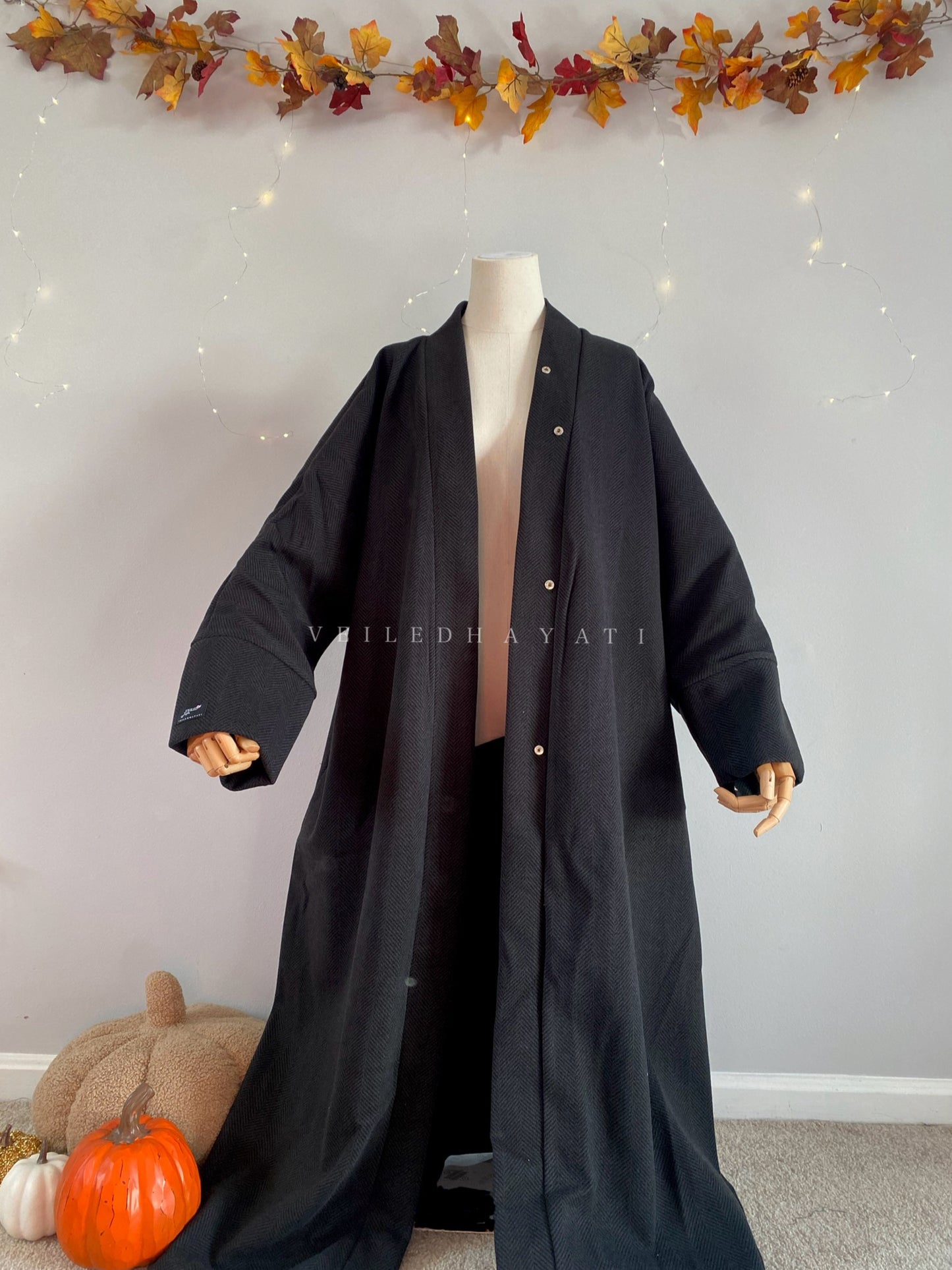 ♡ Panda | Essential Abaya Coat ♡