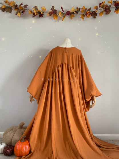 ♡ Cozy Pumpkin | Dahlia Abaya ♡