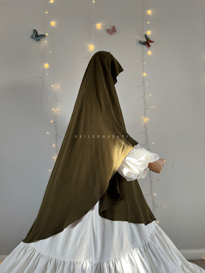 ♡ Green Tea | Butterfly Khimar ♡