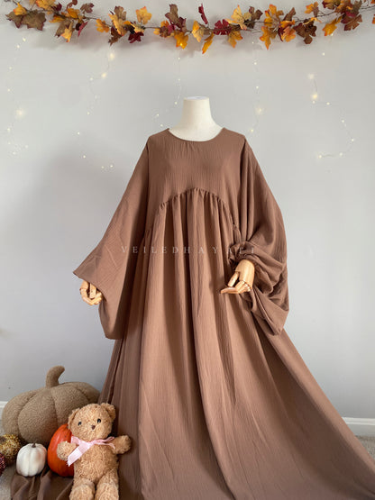 ♡ Toasted Teddy | Dahlia Abaya ♡