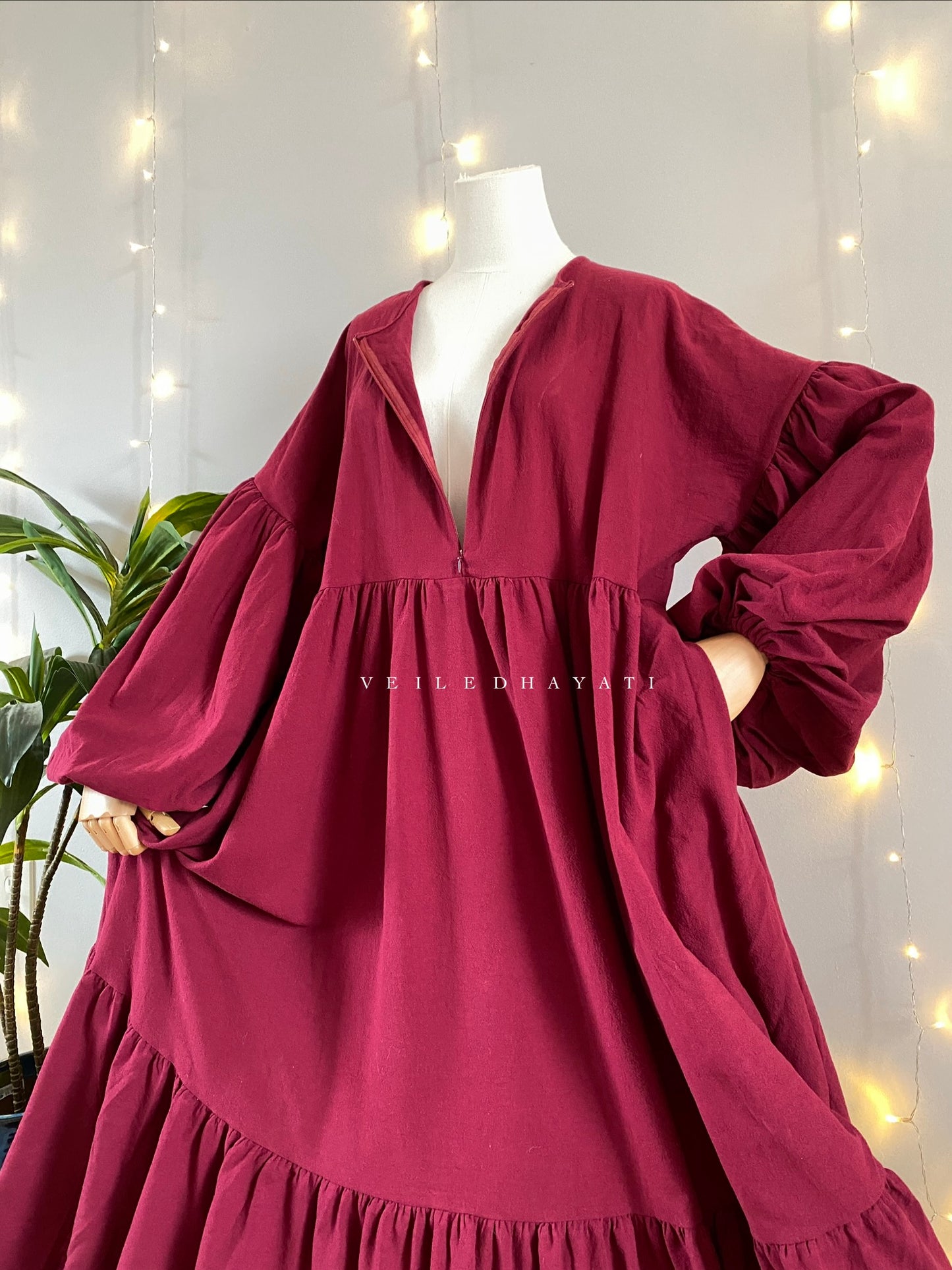 ♡ Raspberry Truffle | Cottage Abaya ♡