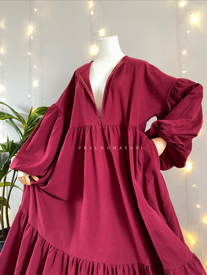 ♡ Raspberry Truffle | Cottage Abaya ♡