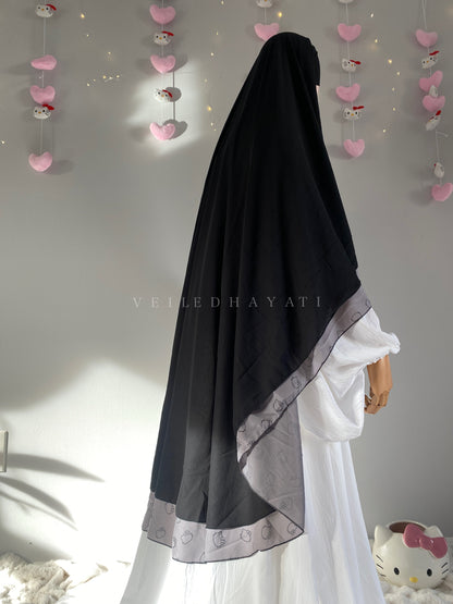 ♡ Noiré Whiskers | Salam Kitty Khimar ♡