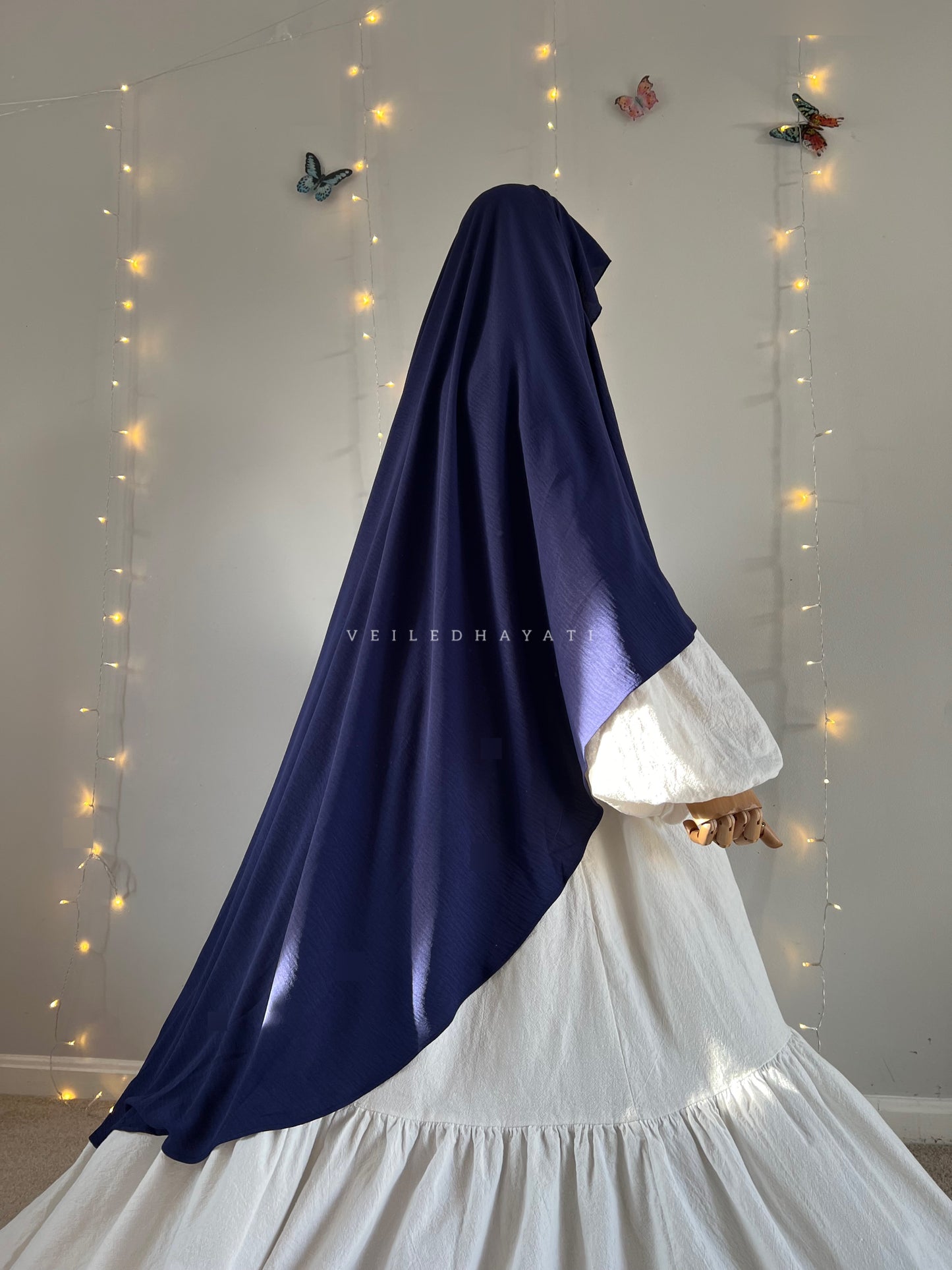 ♡ Blueberry Jam | Butterfly Khimar ♡