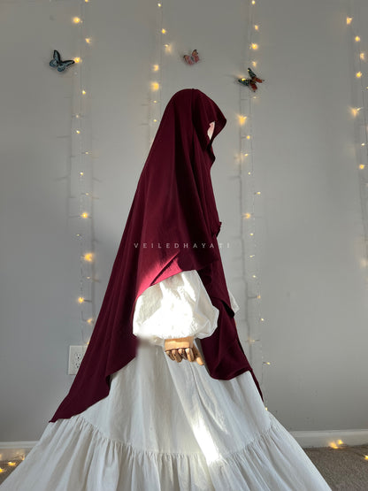 ♡ Cherry Jam | Butterfly Khimar ♡