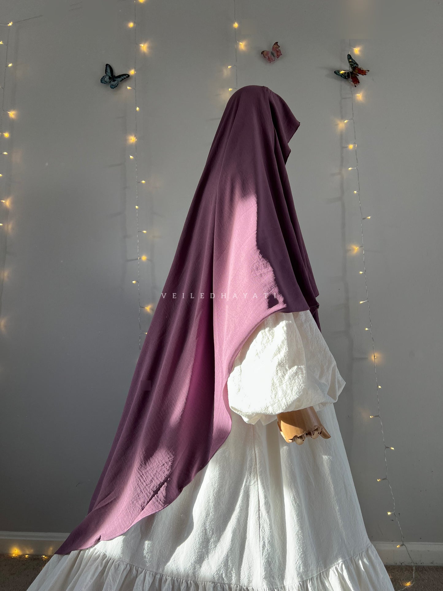 ♡ Sugar Plum | Butterfly Khimar ♡