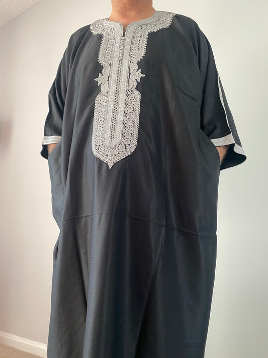 Grey x Black | Luxury Gandoura