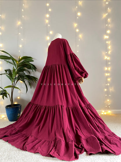 ♡ Raspberry Truffle | Cottage Abaya ♡