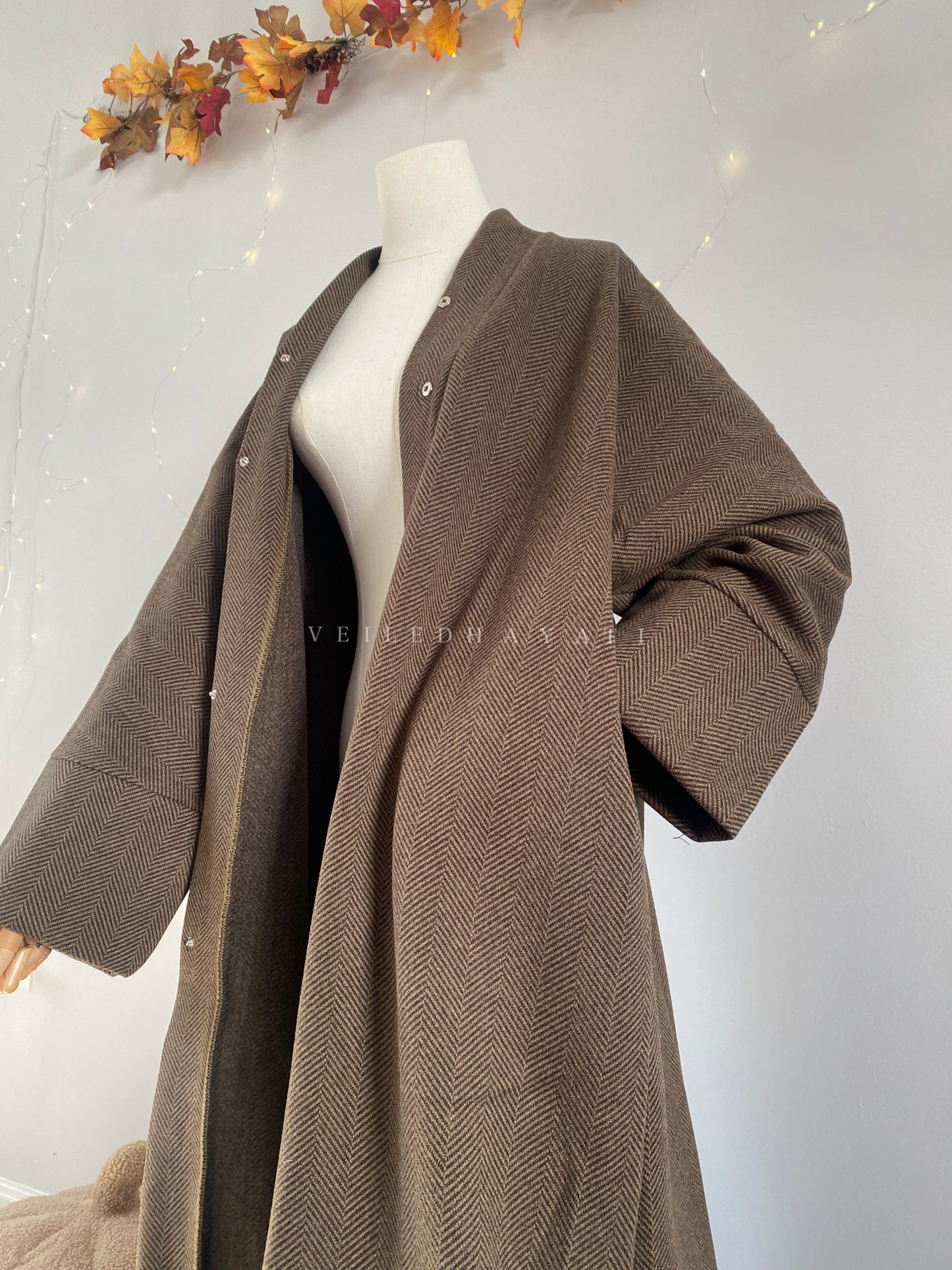 ♡ Teddy | Essential Abaya Coat ♡