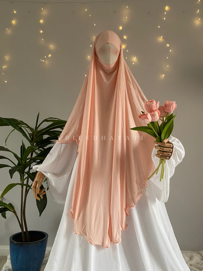 ♡ Peaches & Cream | Bambi Khimar ♡