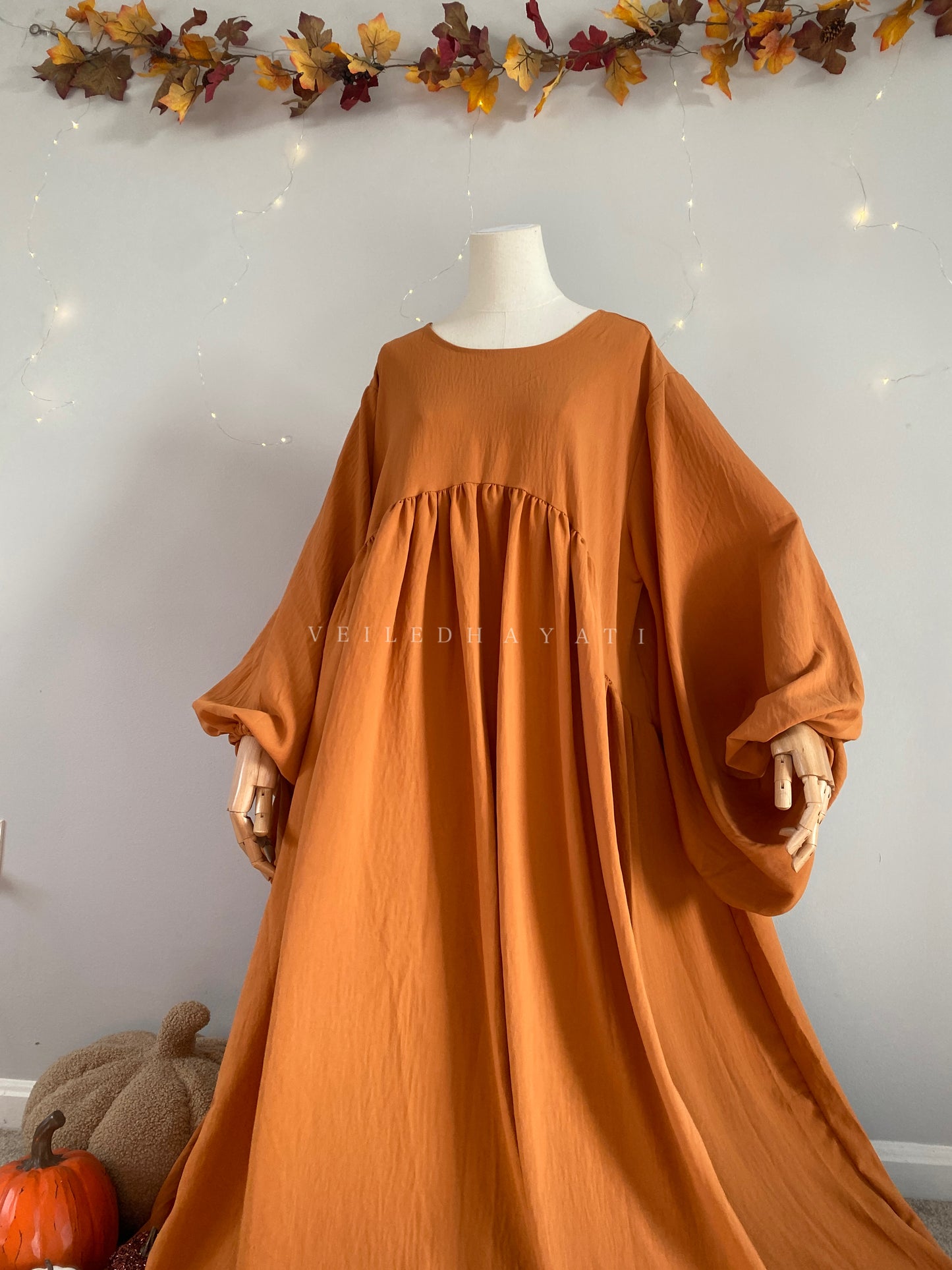 ♡ Cozy Pumpkin | Dahlia Abaya ♡