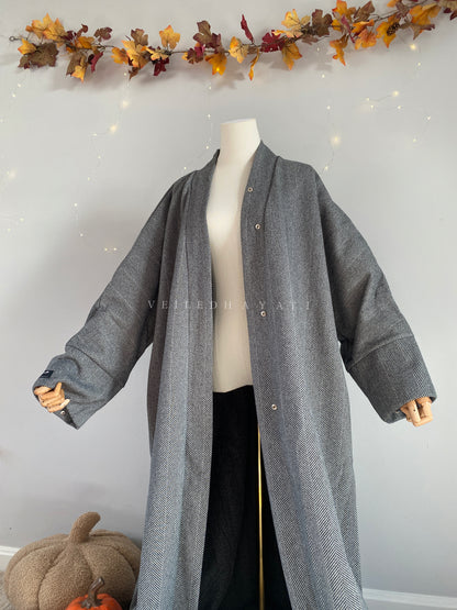 ♡ Cozy Koala | Essential Abaya Coat ♡