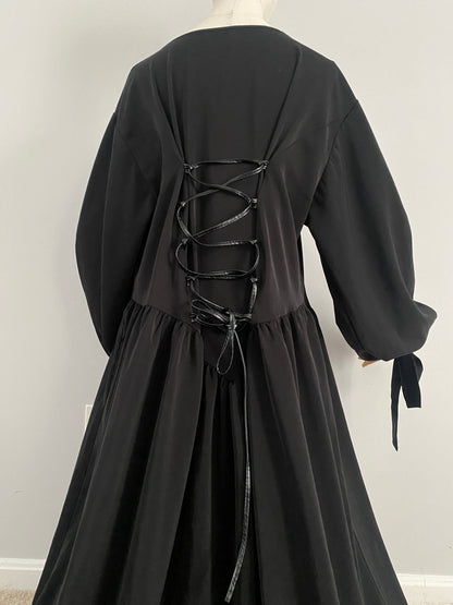 Unreleased Leather Princessa Abaya - Size 56 ONLY!