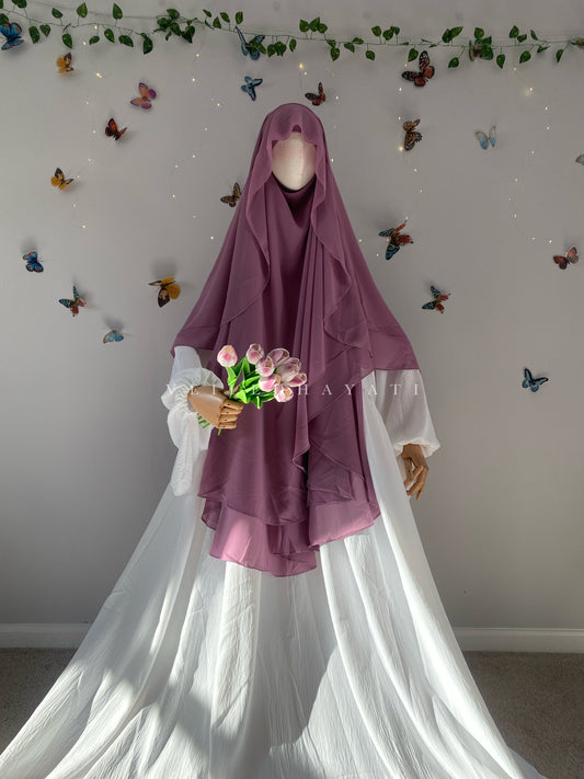 ♡ Plum | Fairy Khimar ♡