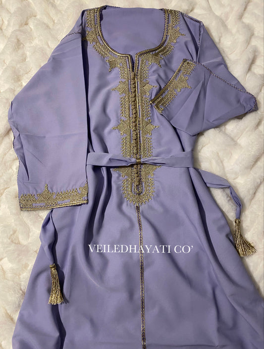 Lilac Kaftan *hand-stitched*
